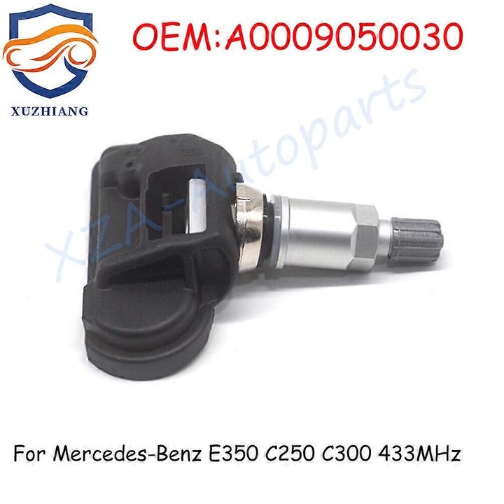 Gumiabroncsnyomás-érzékelő, A0009050030, Mercedes W204 W205 C204, készlet