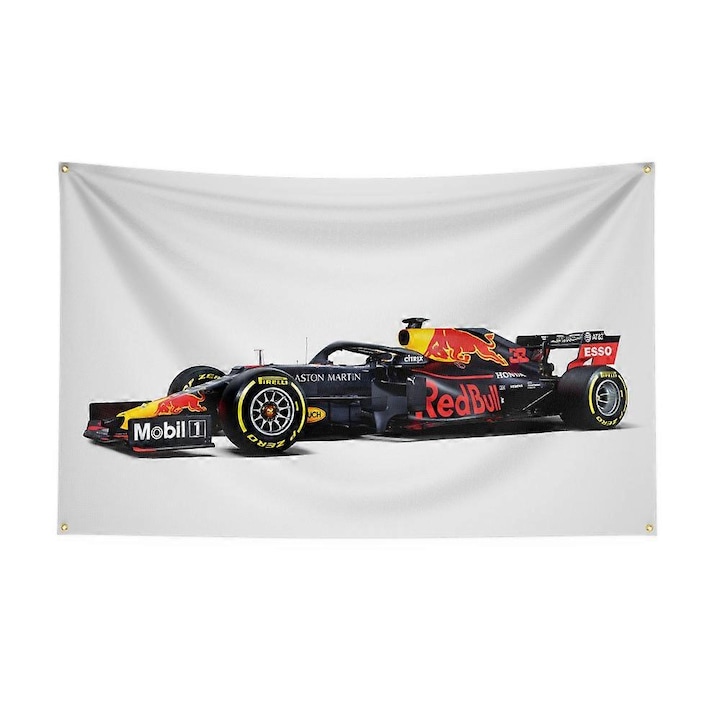 Steag decorativ imprimat 3x5 ft, 150x240cm, poliester, pentru garaj