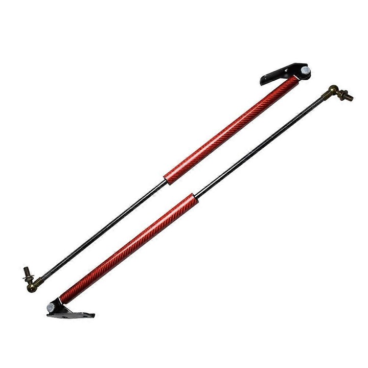 Gázrugók Subaru Outback Legacy csomagtartóhoz, 2 darabos készlet, kiterjesztett hossz 586 mm, fém+műanyag, szénpiros