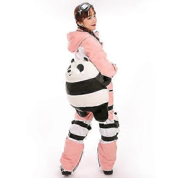 Set protectii pentru sold si genunchi, M, pentru schi si snowboard, multicolor