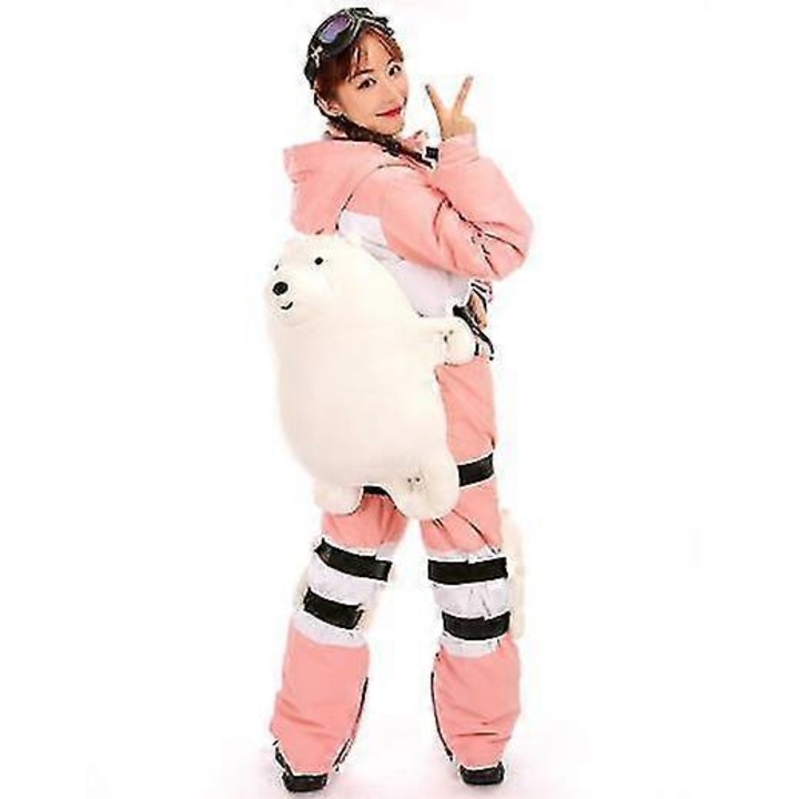 Set protectii pentru sold si genunchi, pentru schi si snowboard, M/L, multicolor