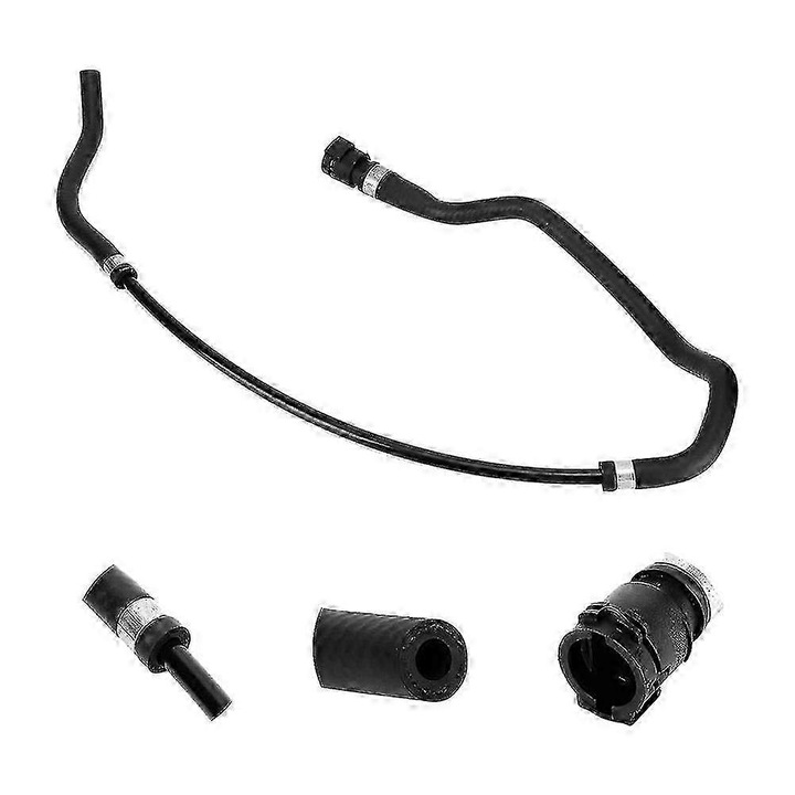 Hűtőradiátor tömlő apa motor, 17127618510, 17127565093, fekete, E46 323 325 328 330-hoz, szett