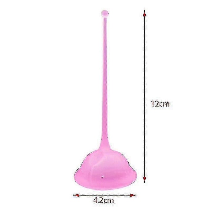 Cupa de conceptie pentru femei, silicon medical, roz