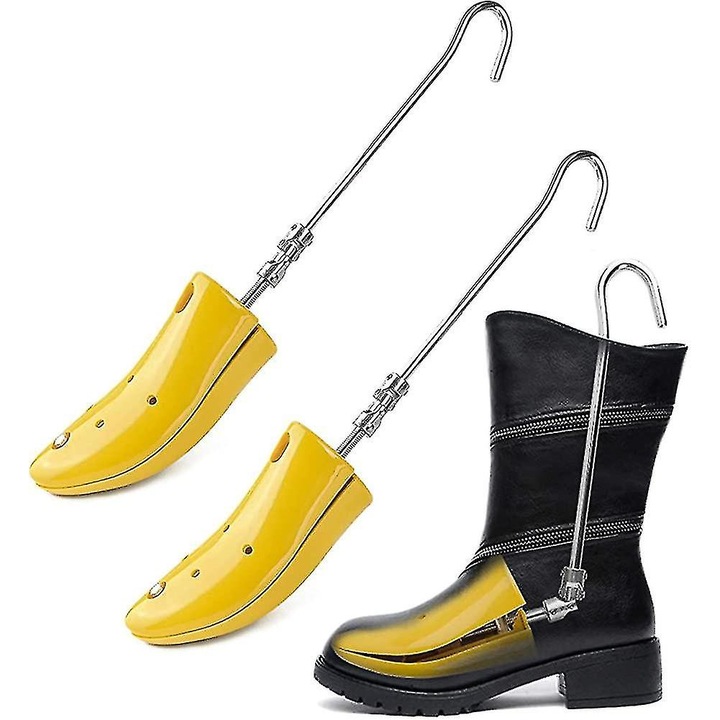 Dispozitiv pentru largit pantofi, 2 bucati, din plastic poliuretanic/otel