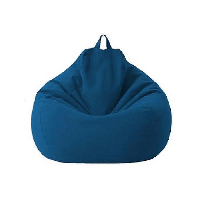 Husa pentru fotoliu bean bag, 70x80cm, Albastru