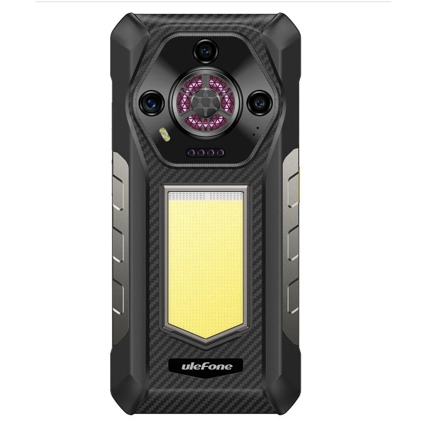 Telefon Mobil Ulefone Armor 30, 4G, 6.95" FHD+ 120Hz, 24GB RAM (12GB+12GB extensibil), 512GB ROM, 50MP, Night Vision, Android 15, Helio G100, Wi-Fi 5, NFC, OTG, 12800mAh, 66W, Dual SIM