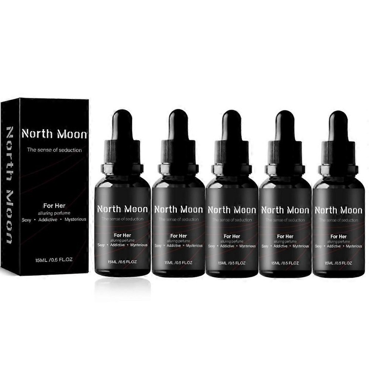 Parfum Pheromone Charm, 15ml, unisex, parfum de lunga durata, fara alcool, design compact, 5 buc