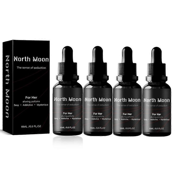 Parfum Pheromone Charm, 15ml, unisex, parfum de lunga durata, fara alcool, design compact, 4 buc