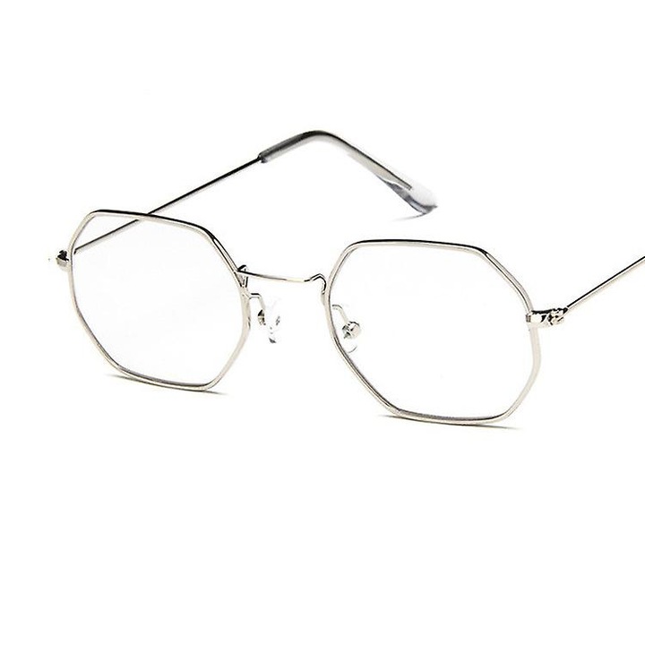 Ochelari de soare barbati, Metal, Argintiu