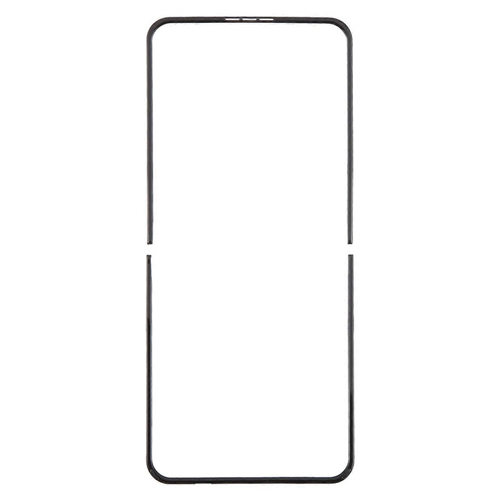 LCD рамка за Z Flip4 SM-F721B, дисплей, черен