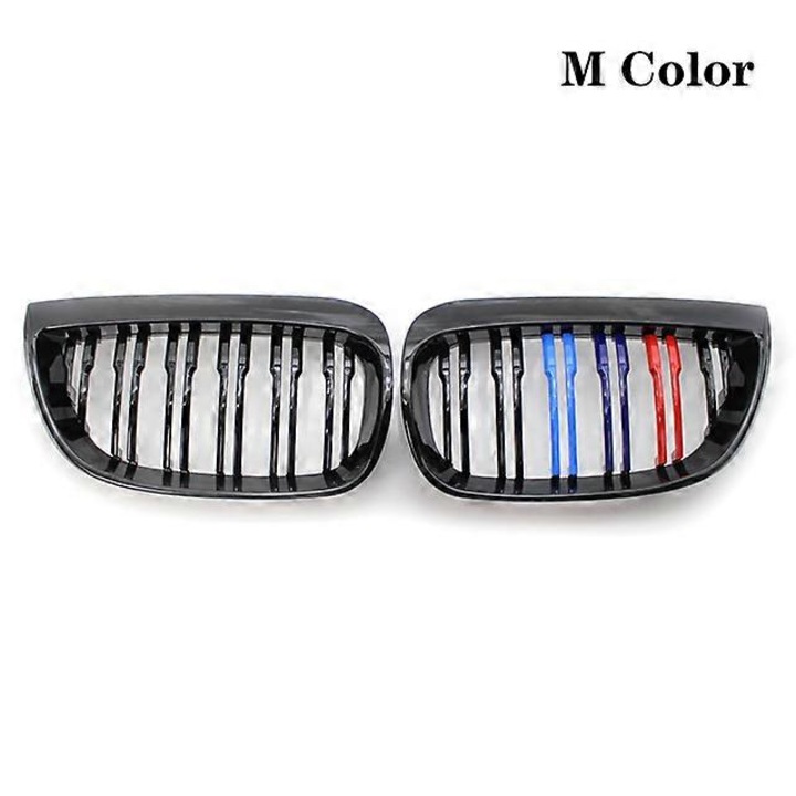 Grila frontala auto BMW E81 E87 120d 120i 130i, negru lucios