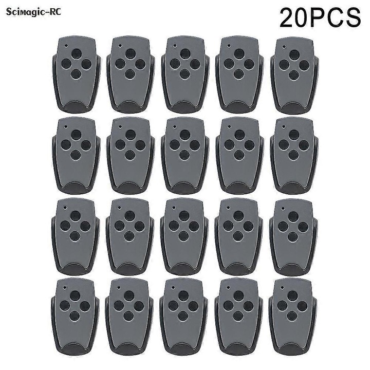 Set 10 telecomenzi pentru usi de garaj Marantec 433MHz, 2-4 butoane, cu baterie inclusa