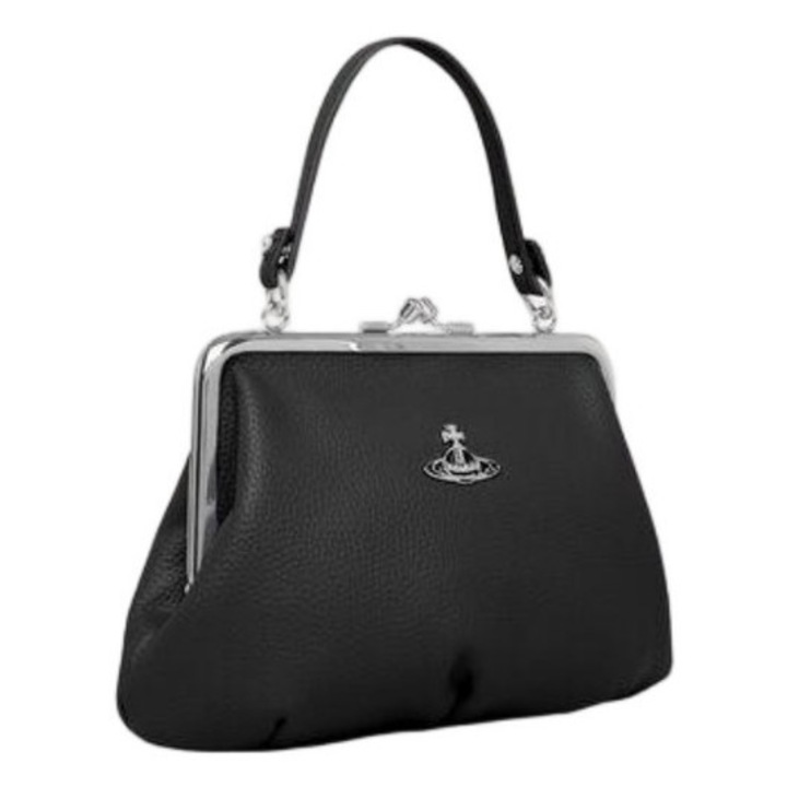 Női táska, Vivienne Westwood, Műbőr, Fekete