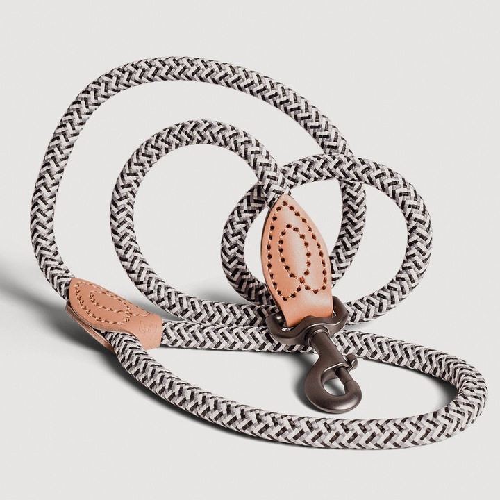 Lesa pentru caini, Ne&No® Design City, Alb - Negru, 120cm