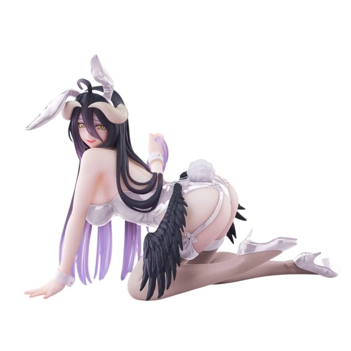 Figurina Taito, Overlord, Desktop Cute, PVC, Albedo, Bunny Ver, Renewal, 13 cm