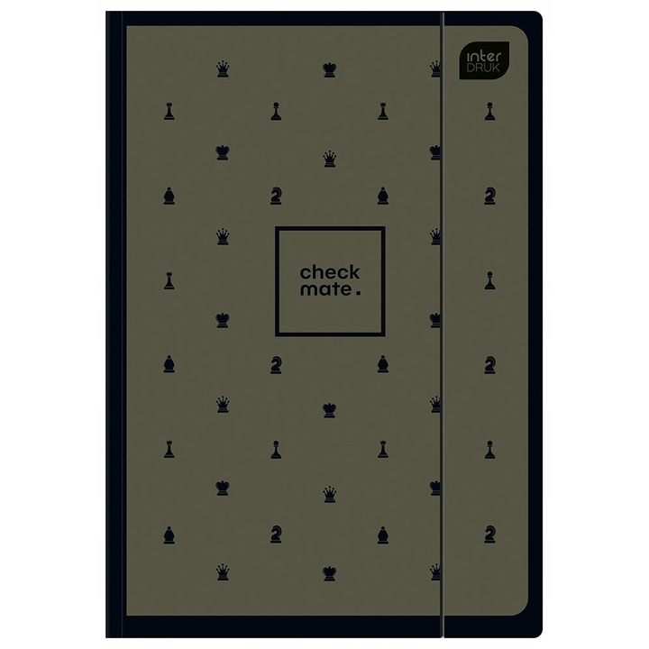 Mapa A4+ cu elastic Soft Touch Chess, INTERDRUK