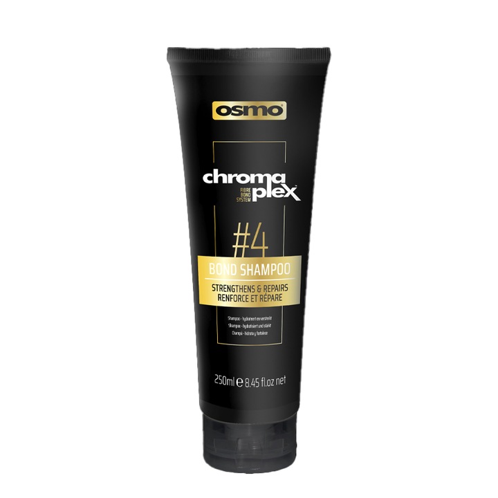 Sampon de par Osmo Chromaplex Bond #4, 250ml, fara sulfati, protectie a culorii, filtre UV