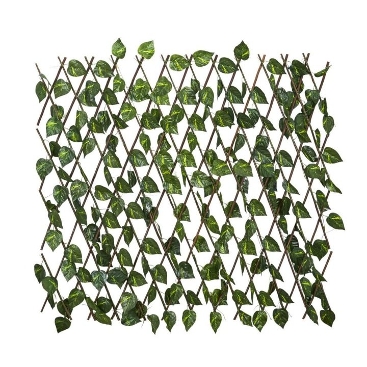 Spalier decorativ HowHomely, verde, 180x90cm