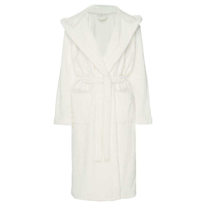 Halat de baie, dama, Alb crem, Dionne Henderson, L