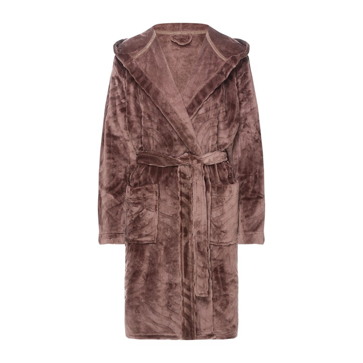 Halat de baie dama, maro, Devyn Henderson, M