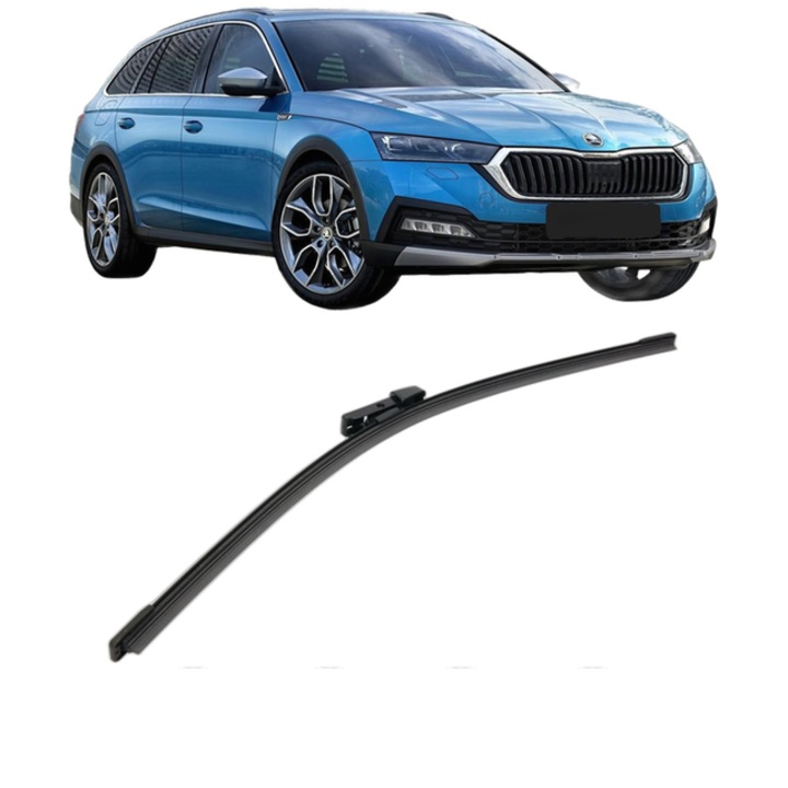 Stergator lamela spate SKODA OCTAVIA IV (NX3, NN3, PV3) din 2020, pentru luneta auto, Bosch Aerotwin, din cauciuc siliconat rezistent, SKODA