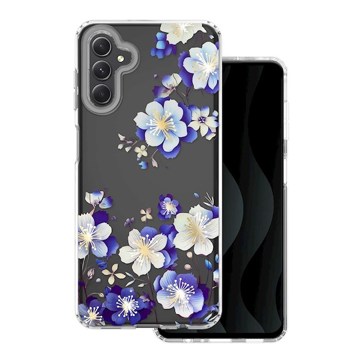Husa silicon compatibila cu Samsung Galaxy A13 5G, A04S, floral