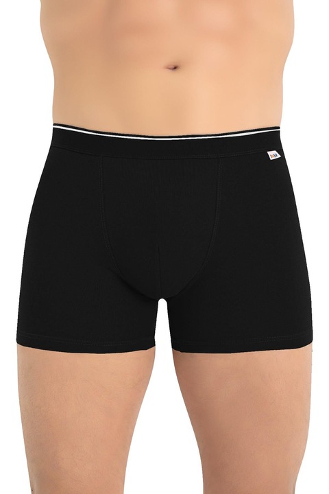 Boxeri barbati, 137001, bumbac pike, OTS, Negru