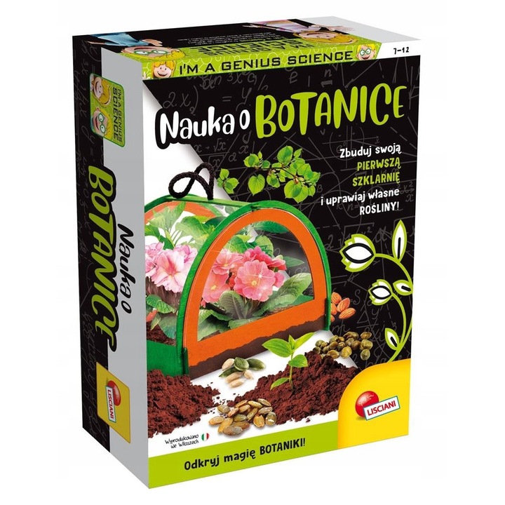 Комплект Образователни Игри, Lisciani, Наука за Ботаниката, 15x21см