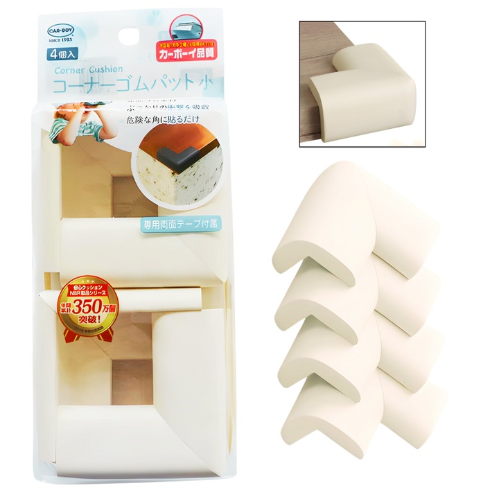 Protectie Colturi Pentru Mobila, din Spuma, Set 4 buc