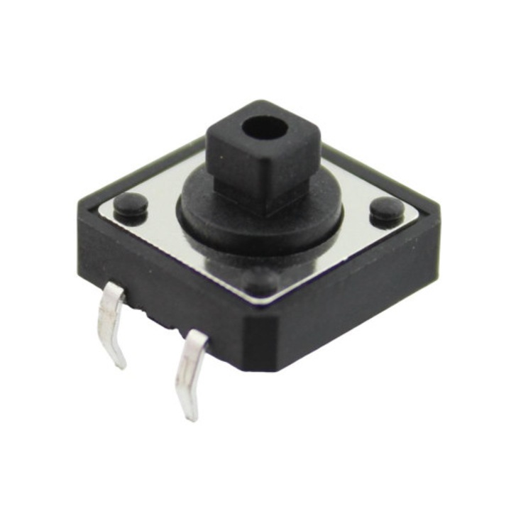 Microintrerupator 12x12mm, OFF-(ON), SPST-NO, NINIGI, T157171