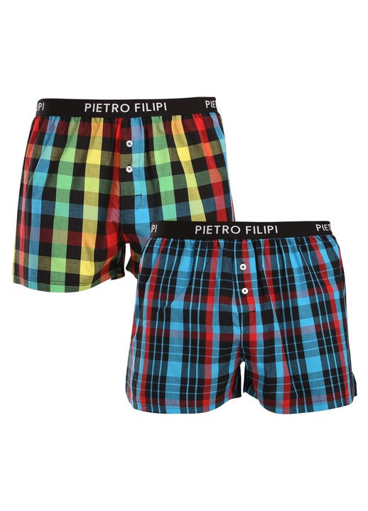 Set lenjerie intima barbati 2TC005, Pietro Filipi, Textil, Multicolor