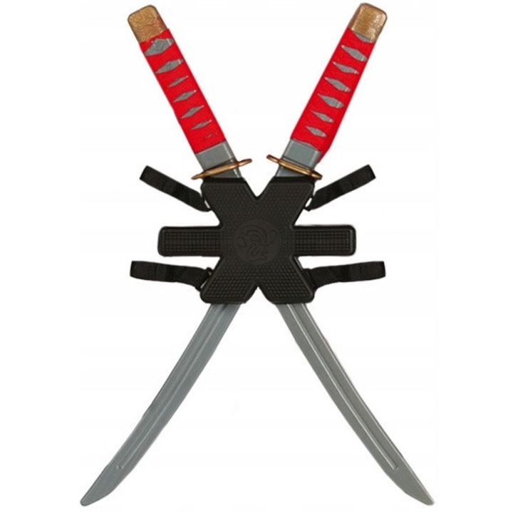 Set arme de jucarie, Fiestas Guirca, 2 sabii, 55cm, argintii