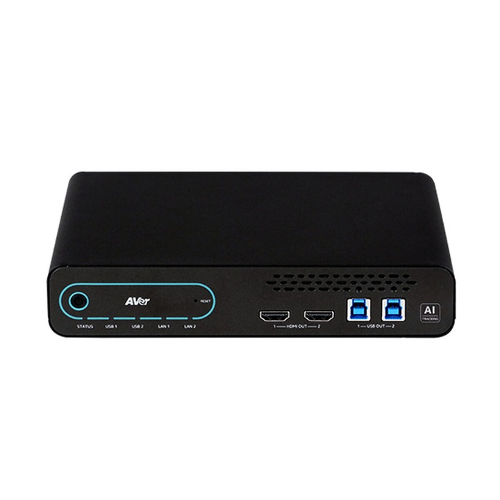 AVer MT300 kapcsoló modul, 4K Ultra HD, RJ45, fekete