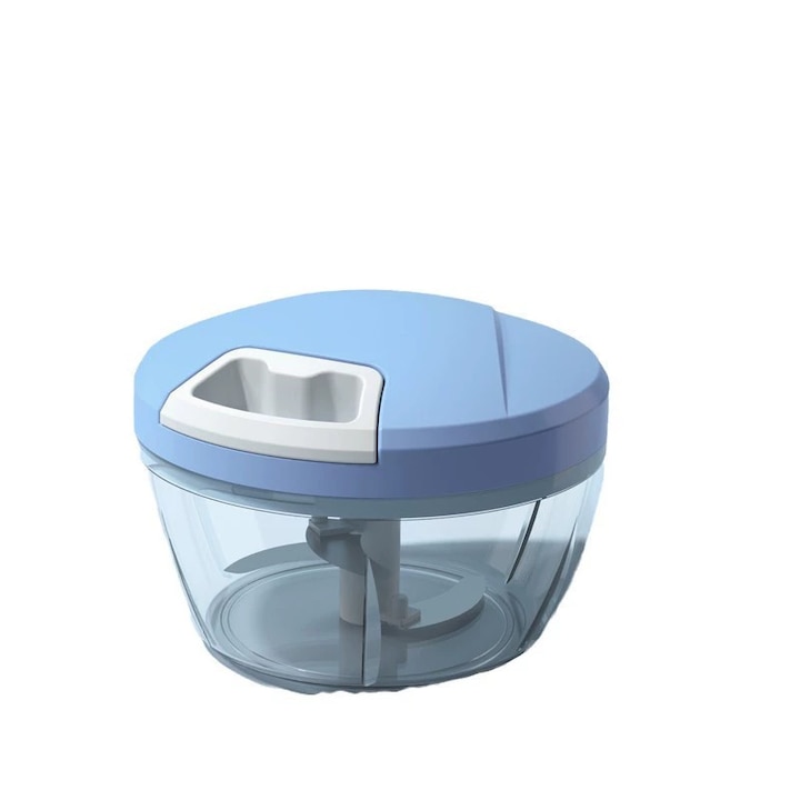 Robot de bucatarie multifunctional, albastru, 95x125mm, capacitate 500ml