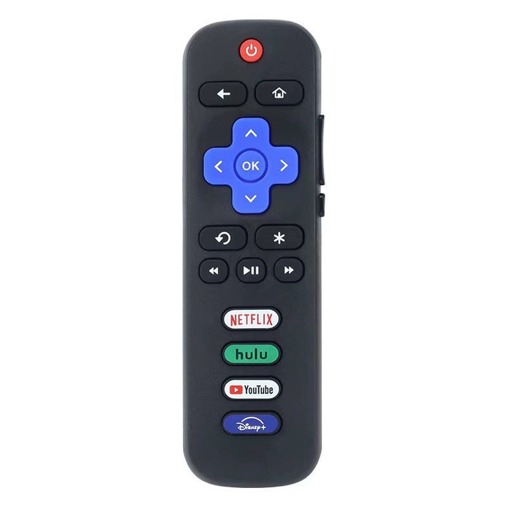 Комплект дистанционни, 2 универсални дистанционни за Roku телевизори, 10м, черно