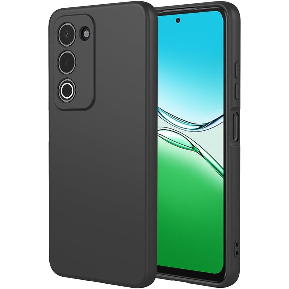 BestCase® Husa pentru OPPO A5 din Silicon Ultra Slim, Negru mat