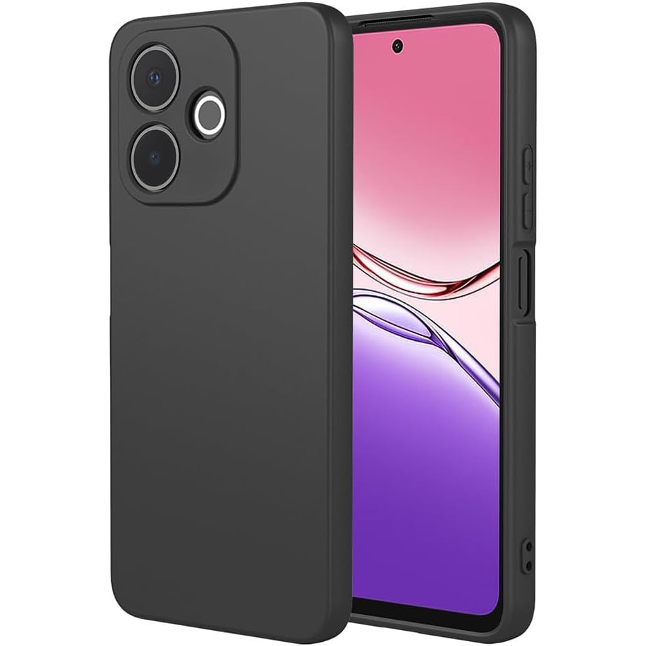 BestCase® Husa pentru OPPO A5 Pro din Silicon Ultra Slim, Negru mat