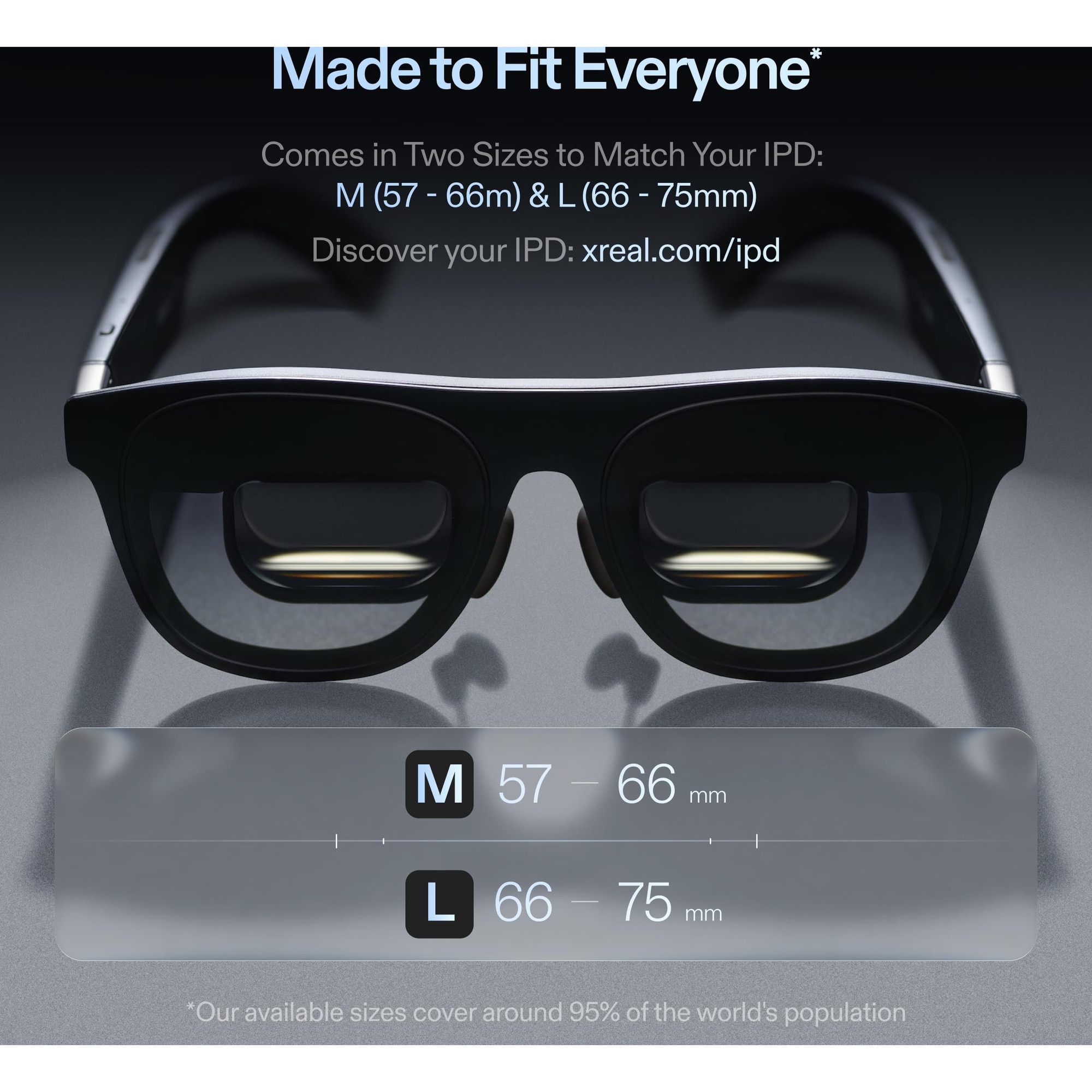 Ochelari AR XREAL One Pro, Ecran Virtual 171