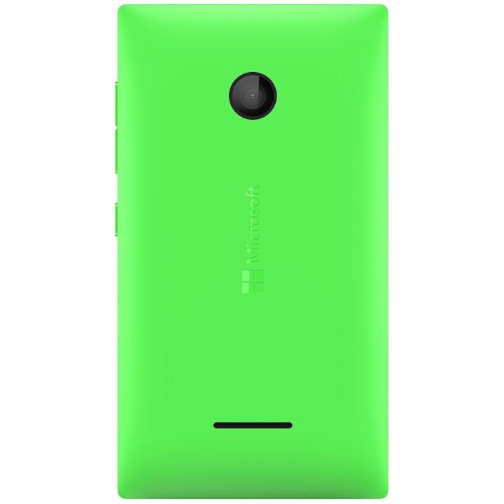 Microsoft 435 Lumia mobiltelefon, Kártyafüggetlen, 8GB, Zöld