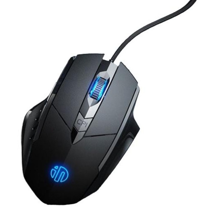 Mouse gaming INPHIC PW1, 6 butoane, negru