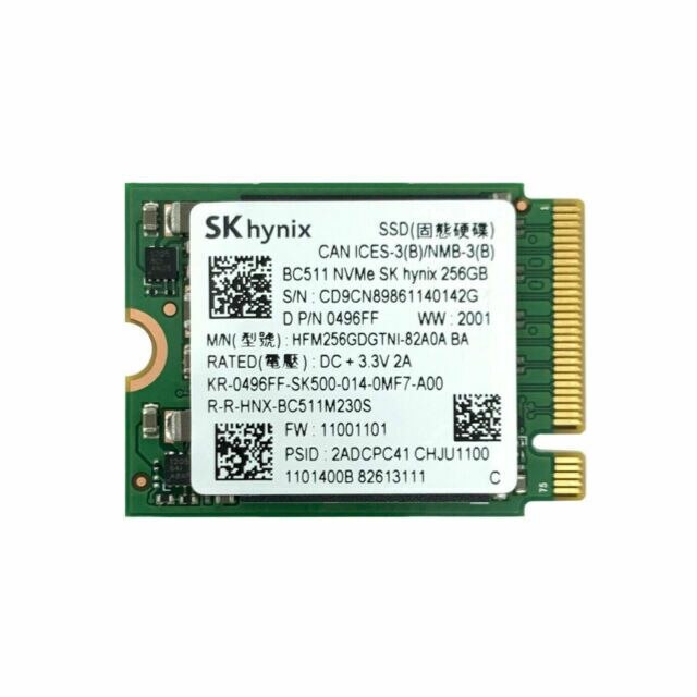SSD 256GB Hynix PVC10 NVMe PCIe Gen4 x4 M2 2230 - eMAG.ro