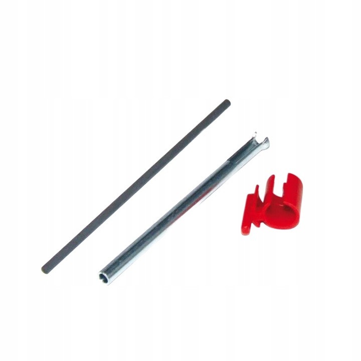 Set accesorii schimbator Sturmey Archer pentru hub 7 viteze SRAM S7/SACHS S7, 91mm, 75mm, rosu