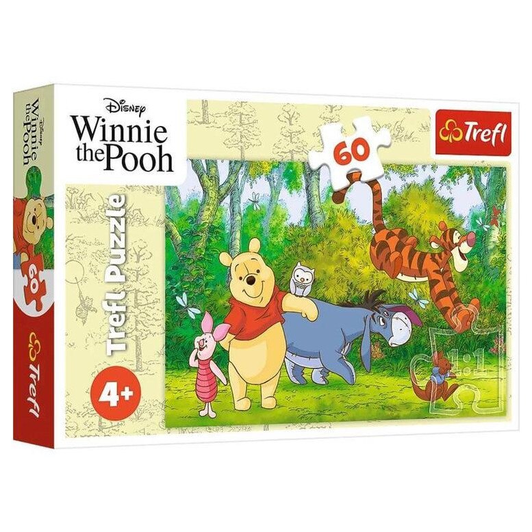 Trefl 60 db-os puzzle - Micimackó és barátai (17411) - eMAG.hu