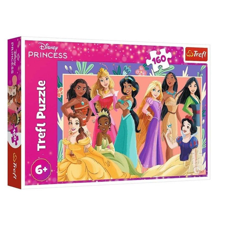 Trefl 160 db-os puzzle - Disney Princess (15427)