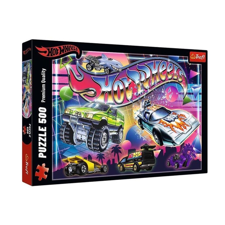 Trefl 500 db-os puzzle - Hot Wheels (37538)