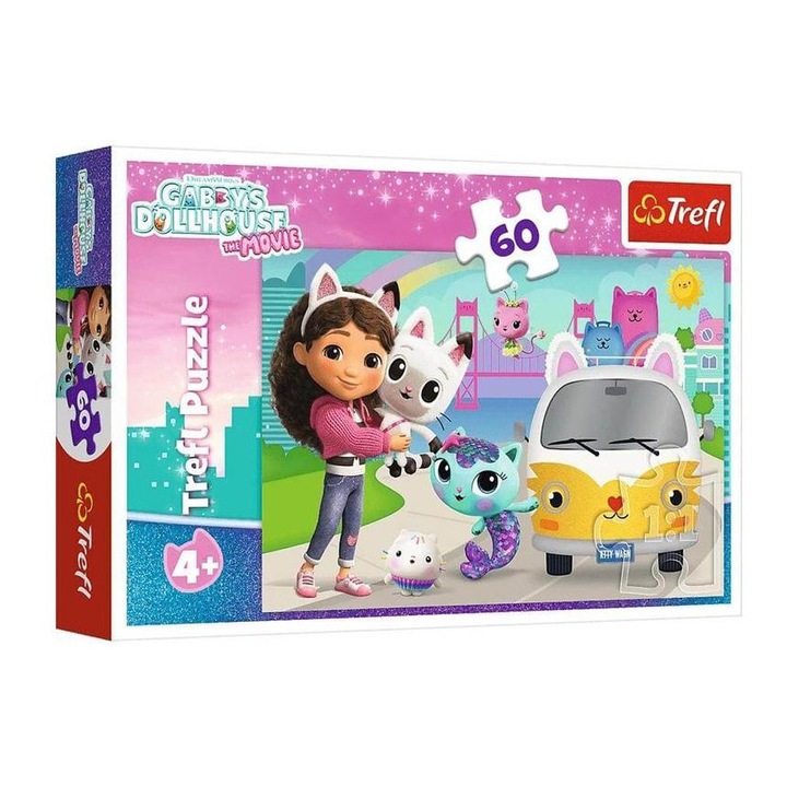 Trefl 60 db-os puzzle - Gabi babaháza - A film (17415)