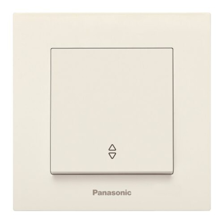 Intrerupător scară Panasonic, bej