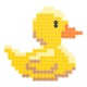 Set de constructie Meli Minis Duck, 250 elemente, multicolor, 37x23cm