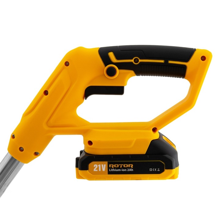 Trimmer pe acumulator RBT‑150 ROTOR – 21V 2Ah, 8000 rot/min