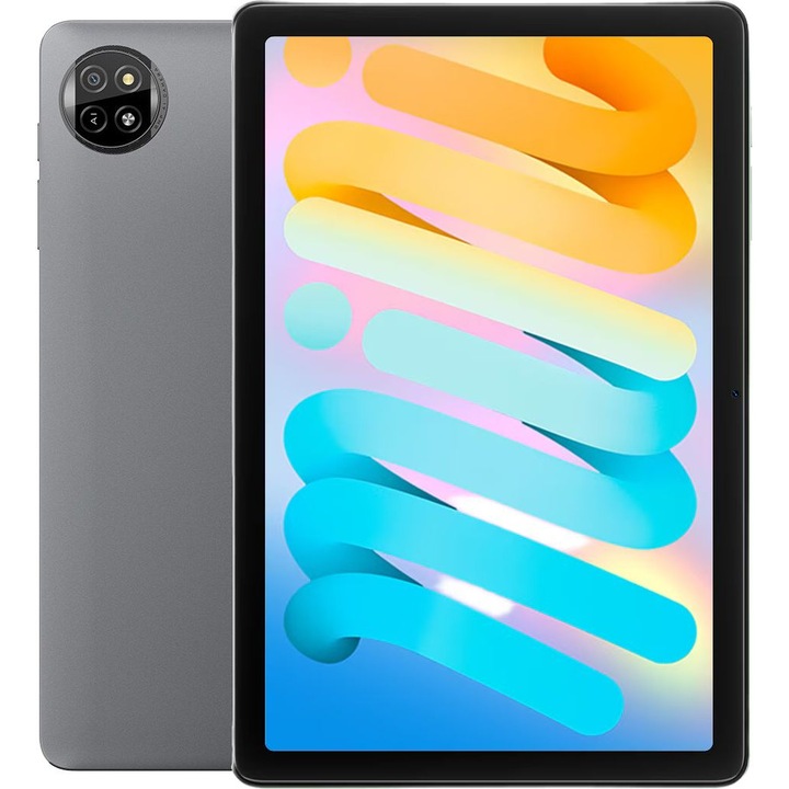 Таблет Blackview Tab 20 WiFi, Interstellar Gray с процесор 2x Cortex-A75 (2.0 GHz) + 6x Cortex-A55 (1.8 GHz), 4 GB, 64 GB, Android 15, Сив